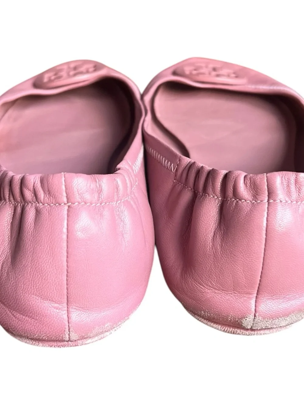 Tory Burch Pink Minnie Travel Ballet Flat 8